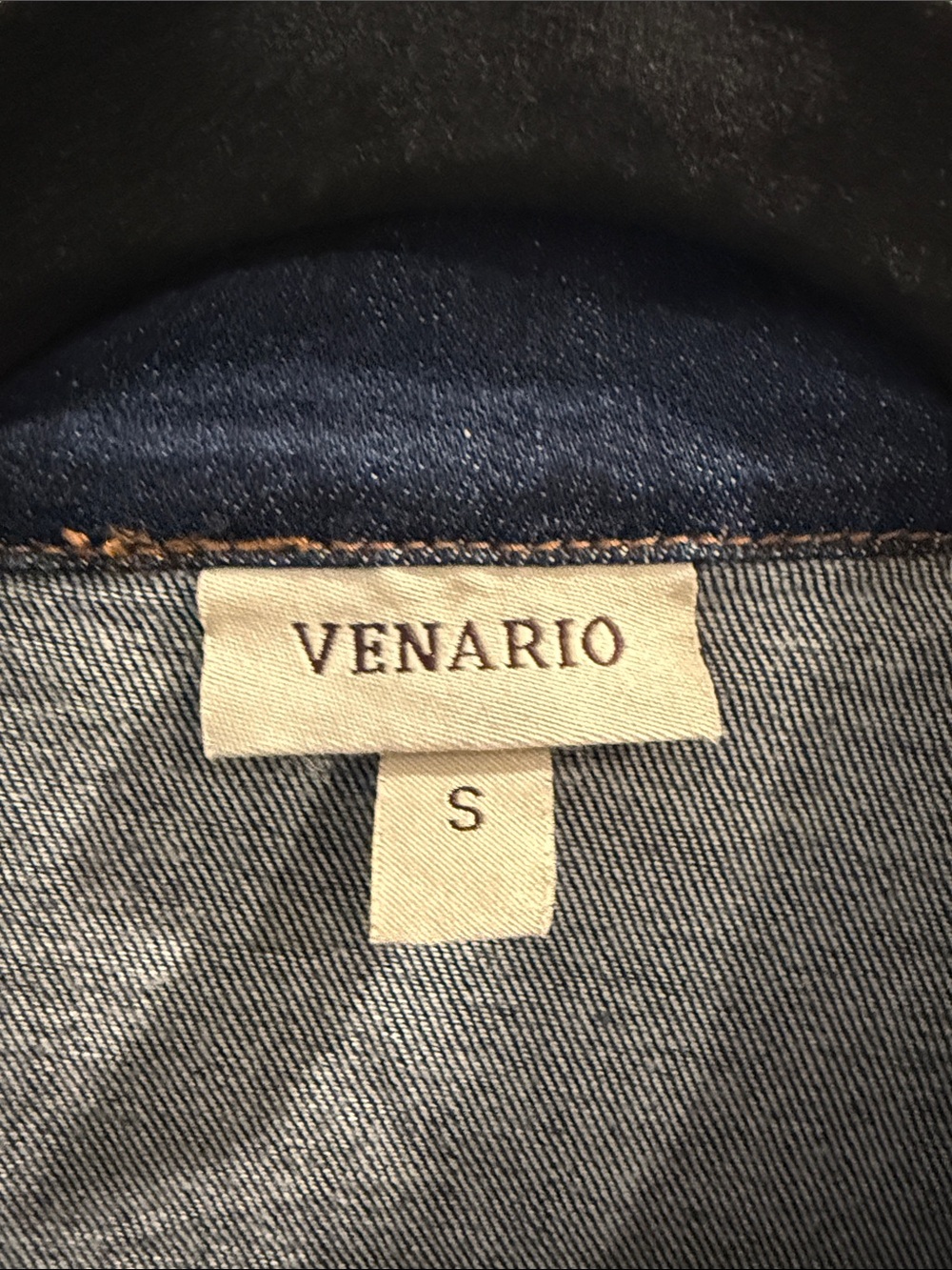 Venario denim western vest with sz s - Picture 2 of 10